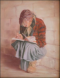 Girl Studying